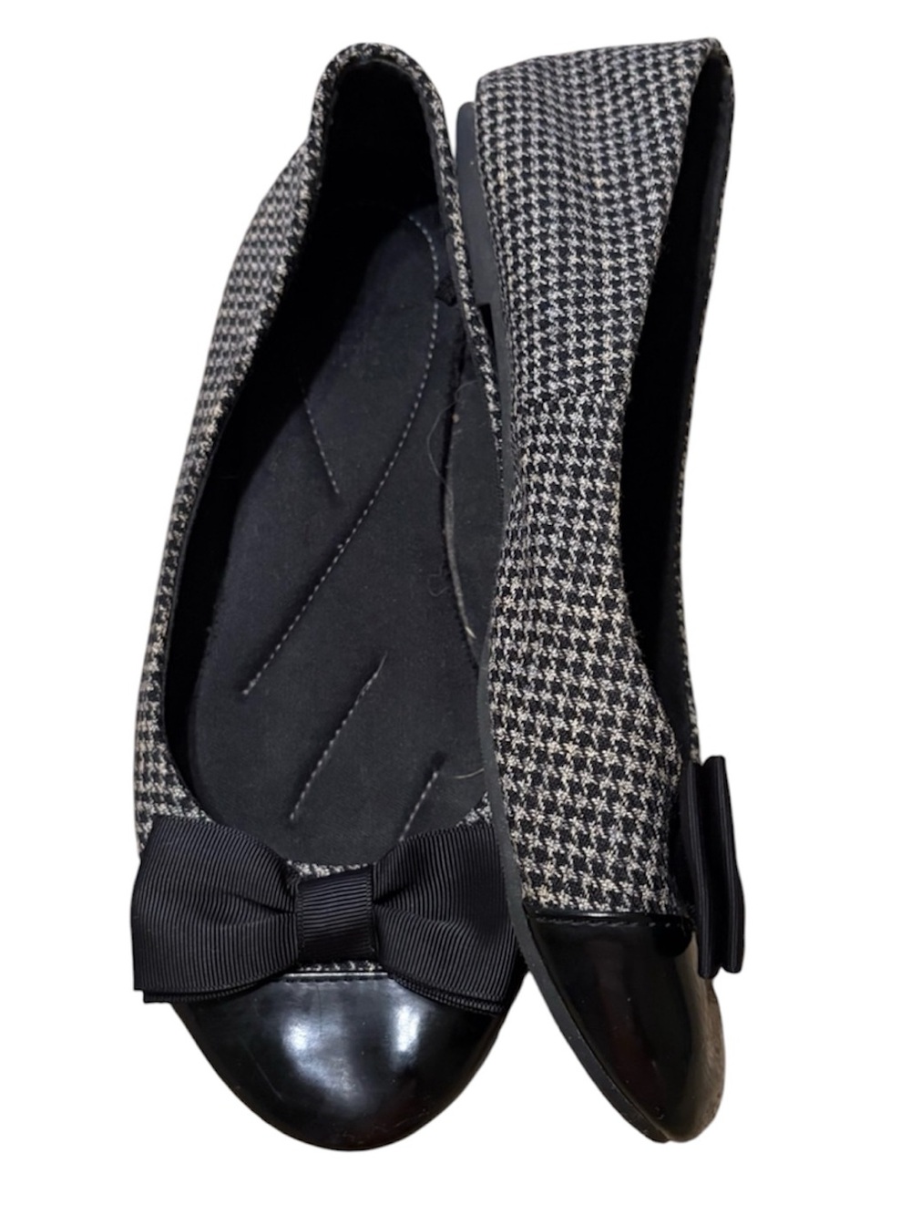 Seychelles Plaid Flats with Bows